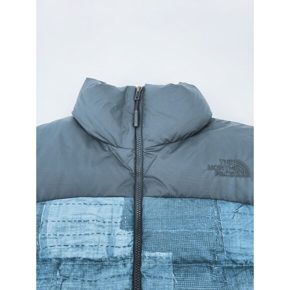 The North Face 700 Women's Blue Goose Down Full Zip Up Puffer Vest Size M - Picture 3 of 12